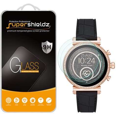 screenprotector michael kors mk5077|Supershieldz (3 Pack) Designed for Michael Kors Access Gen 5 .